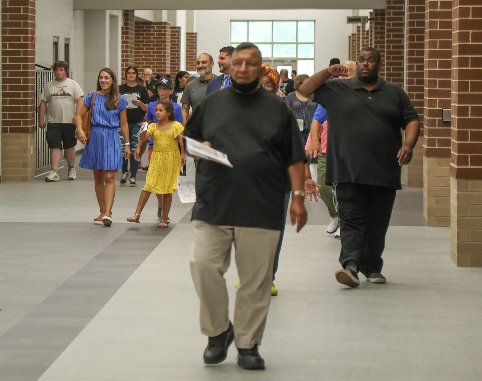 Ribbon cutting at the new Hammond Central High School